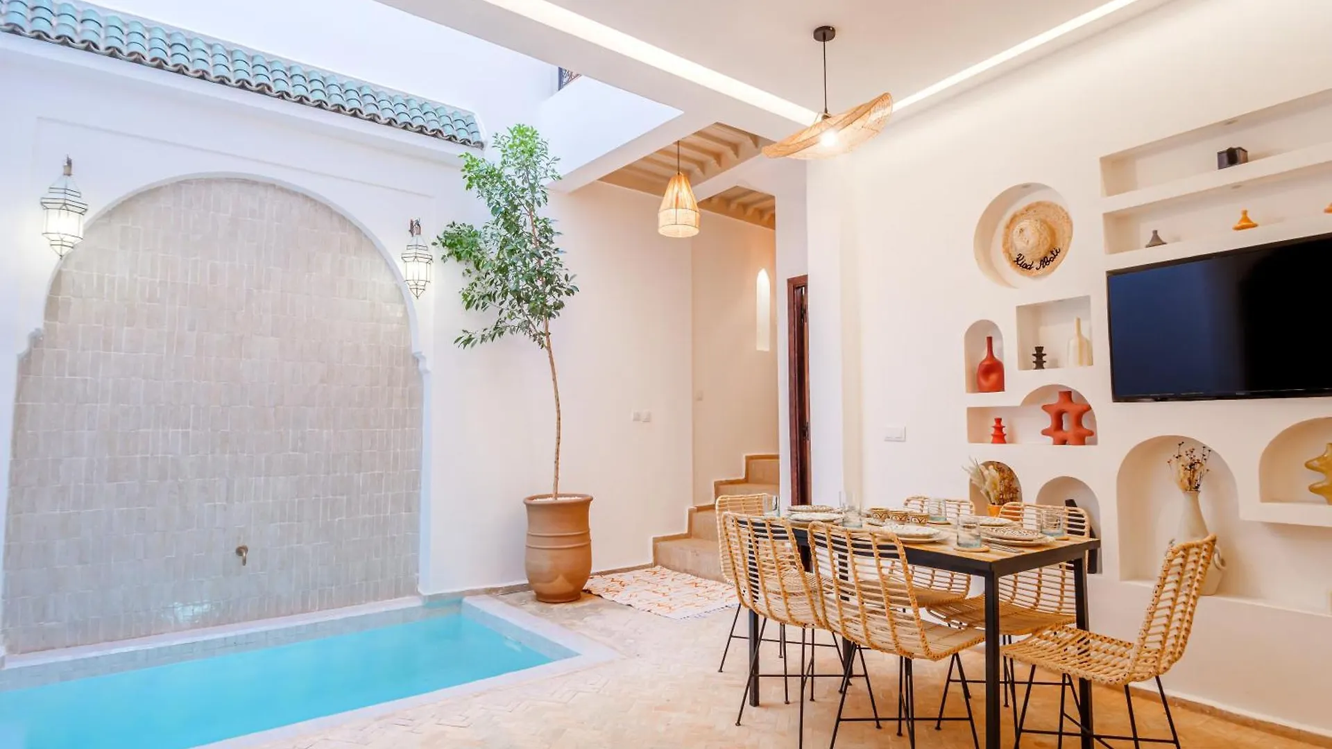 Riad Abati Piscine Privee Avec Petit Dejeuner Et Terrasse Marraquexe
