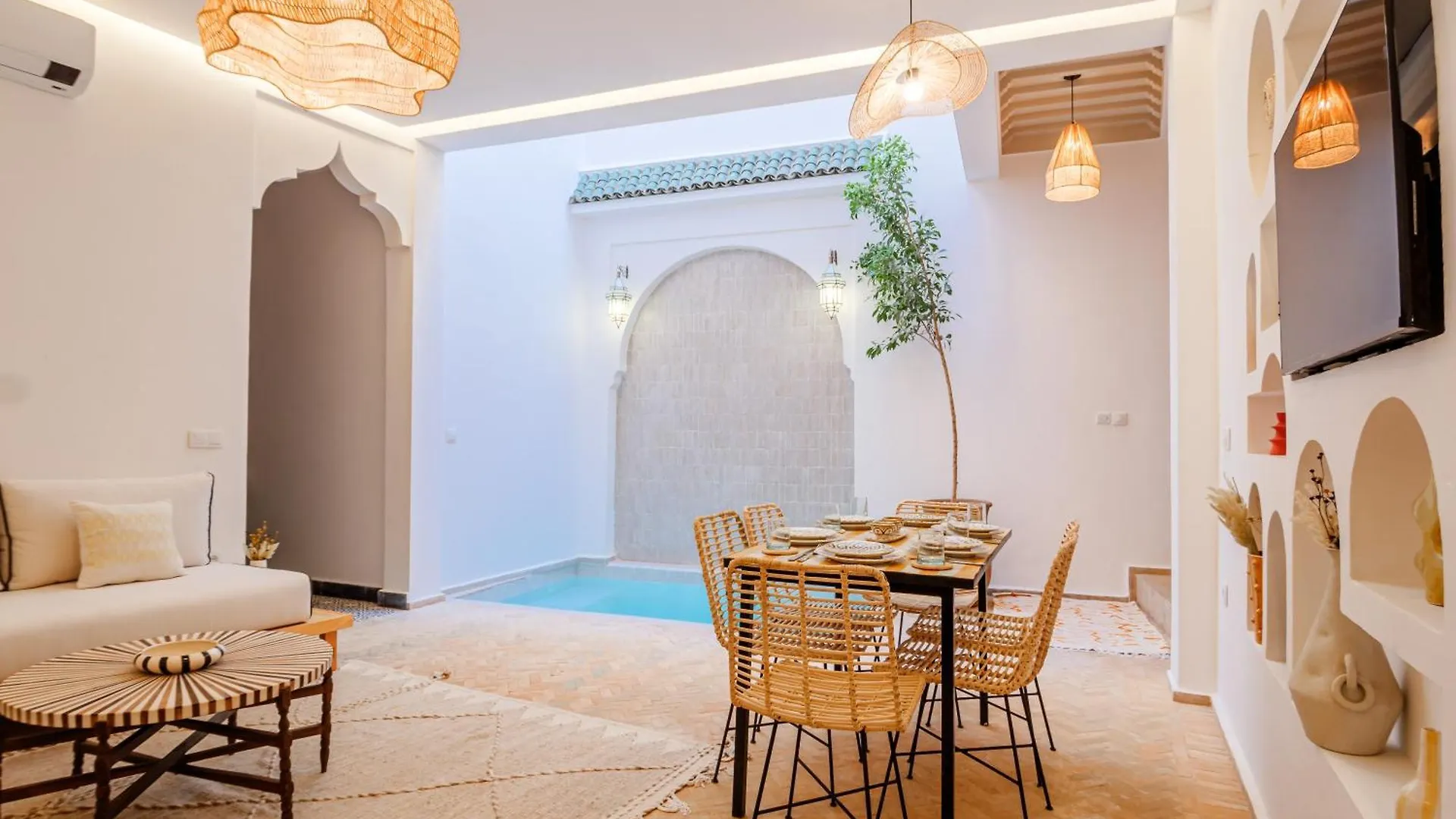 Riad Abati Piscine Privee Avec Petit Dejeuner Et Terrasse Marrakesch Marokko